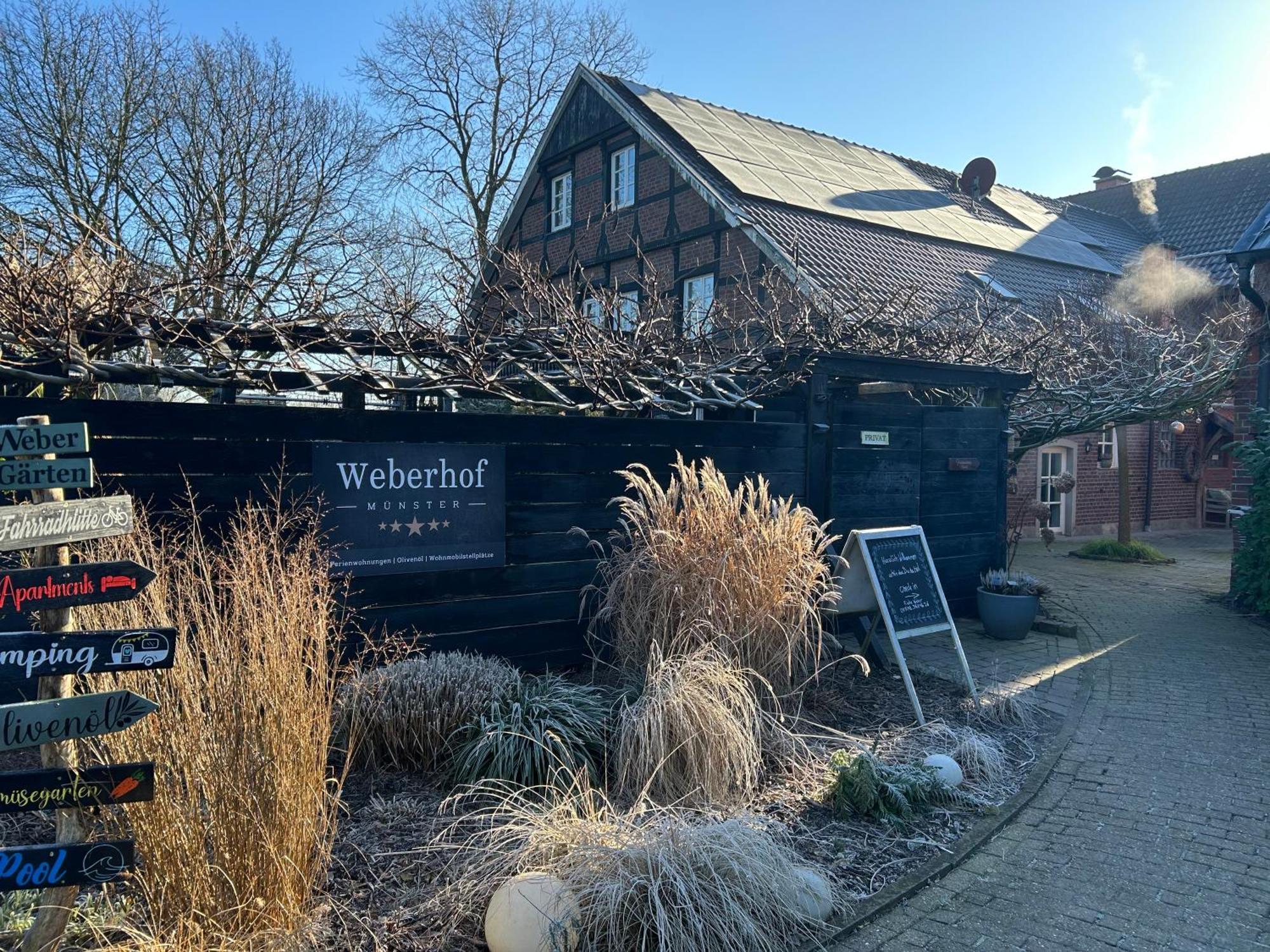 Apartamento Weberhof - Muenster Exterior foto